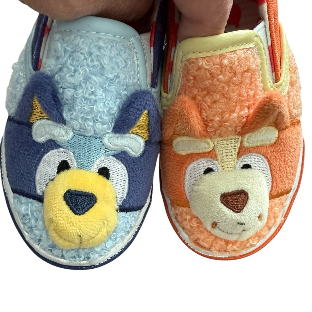 Bluey & Bingo Kids Slip-on Sneakers 7C - Picture 7 of 8